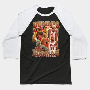 Dennis Rodman Baseball T-Shirt